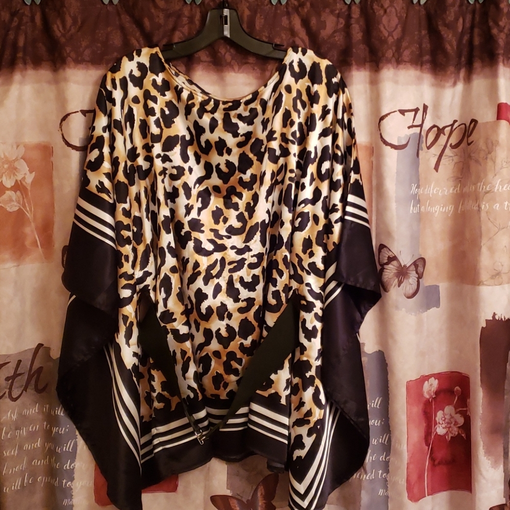 Leopard Print Blouse